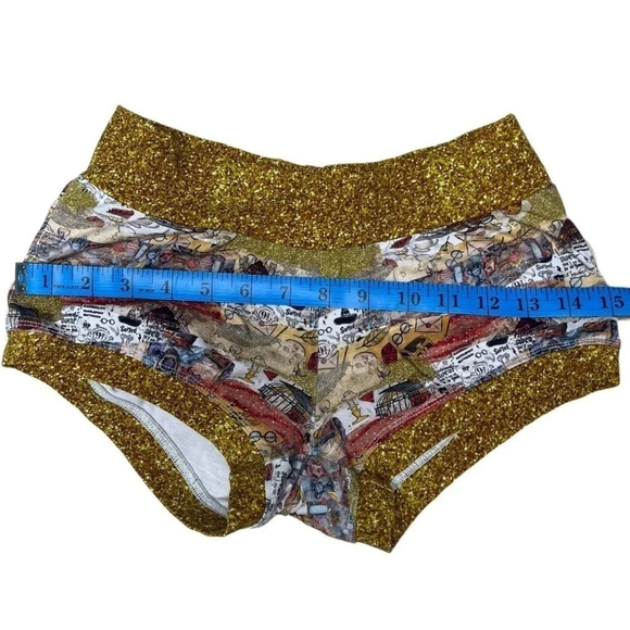 Handmade Harry Potter Cheeky Boyshorts XS | Cotton Boxer Pajama Shorts - Picture 3 of 6